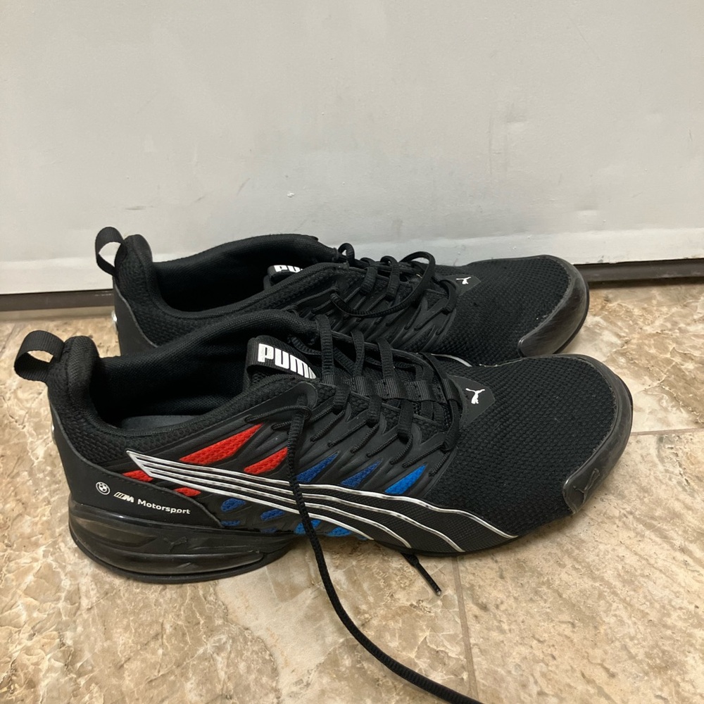 -1311 Puma Mens Voltaic Evo Wide BMW Softfoam-Us Puma 11 BMW collectible shoes